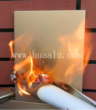 B1 Fireproof aluminium composite material